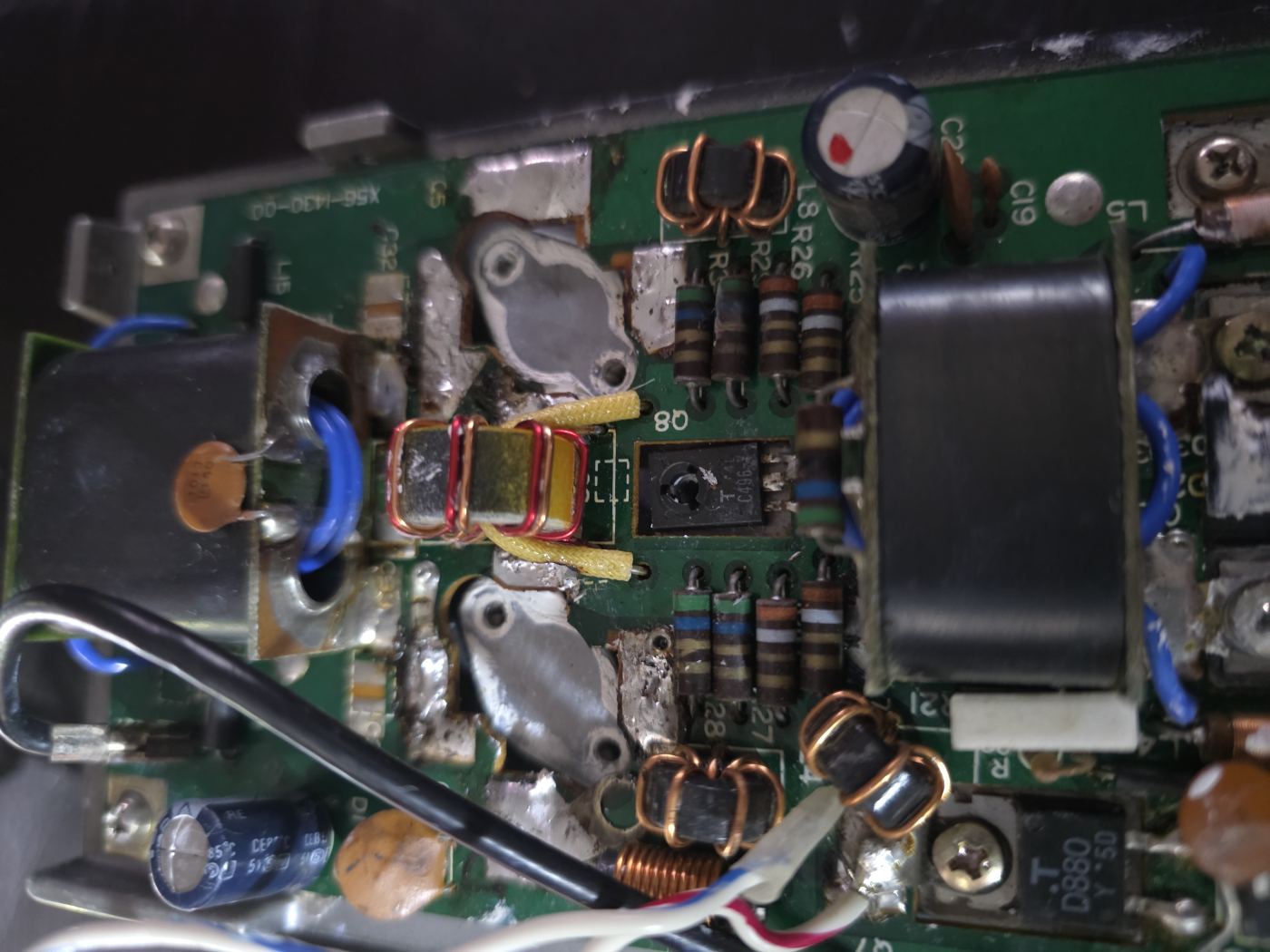 Kenwood TS-930S Final / PA Amplifier Board Set X56-1430-00  MRF422 Removed photo