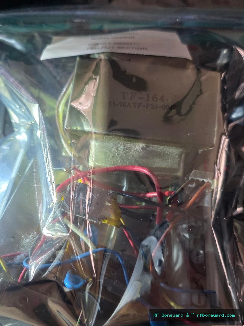 Cobra 2000 GTL Output / Power Supply Section Assembly with TF-164 Transformer, Heat Sink & Rectifier Parts photo