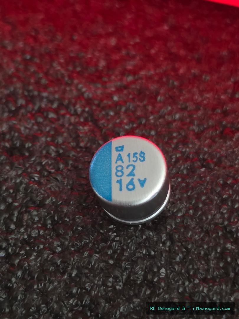 United Chemi-Con APXA160ARA820MH70G 82µF 16V SMD Aluminum Polymer Capacitors – 10 Pack