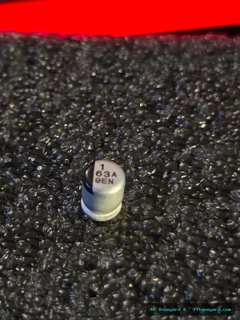 Panasonic ECE-V1JA010R 1µF 63V SMD Aluminum Electrolytic Capacitors – 10 Pack