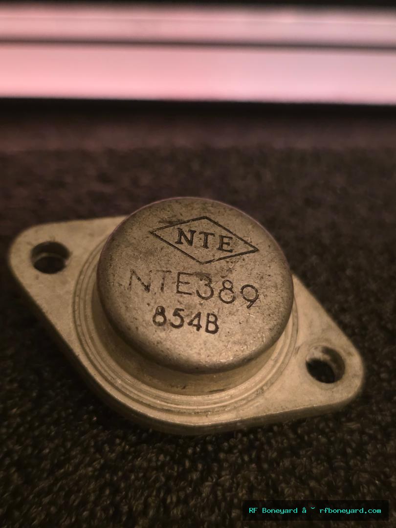 NTE389 Vintage TO-3 Bipolar Power Transistor