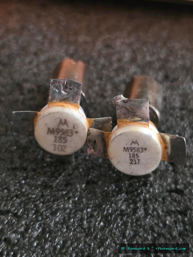 Motorola M9583 NPN Silicon BJT Stud-Mount Power Transistor Matched Pair – Bench Tested