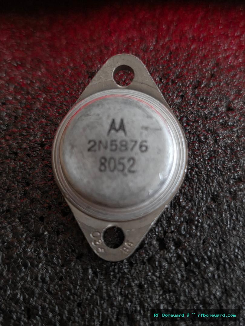 Motorola 2N5876 Vintage TO-3 PNP Silicon Power Transistor